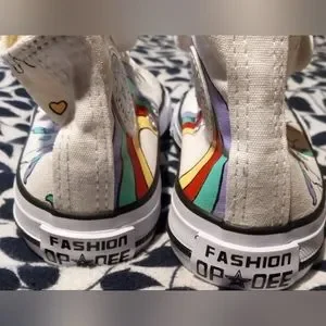 Gallery image 5 for Spotlion Girls Unicorn Hi Top Shoes, Size 26