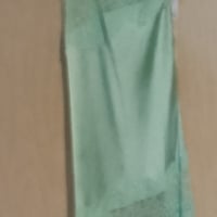 Gallery image 2 for Forever 21 Lace Trim Satin Cowl Maxi Dress, Small